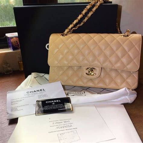 chanel beige classic flap bag|authentic chanel classic flap bag.